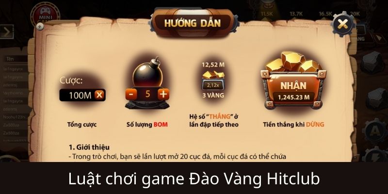 Luật chơi Đào Vàng Hitclub – Hướng dẫn chi tiết cho người mới