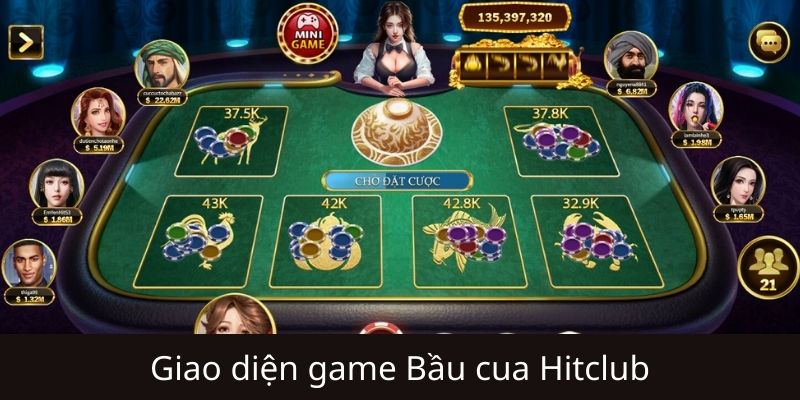 Giới thiệu trò bầu cua mini Hitclub chính thức