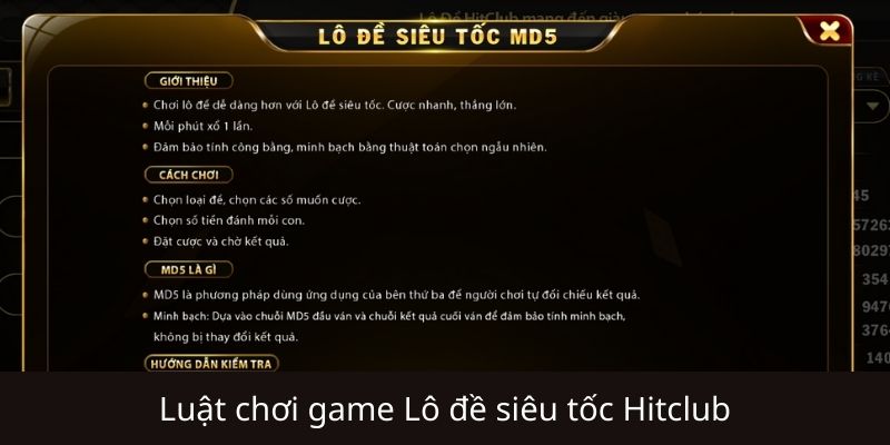 Các hình thức Lô Đề Siêu Tốc Hitclub được ưa chuộng